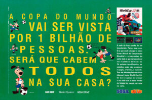 Propaganda World Cup USA 94 - Ação Games 61 - 1994
