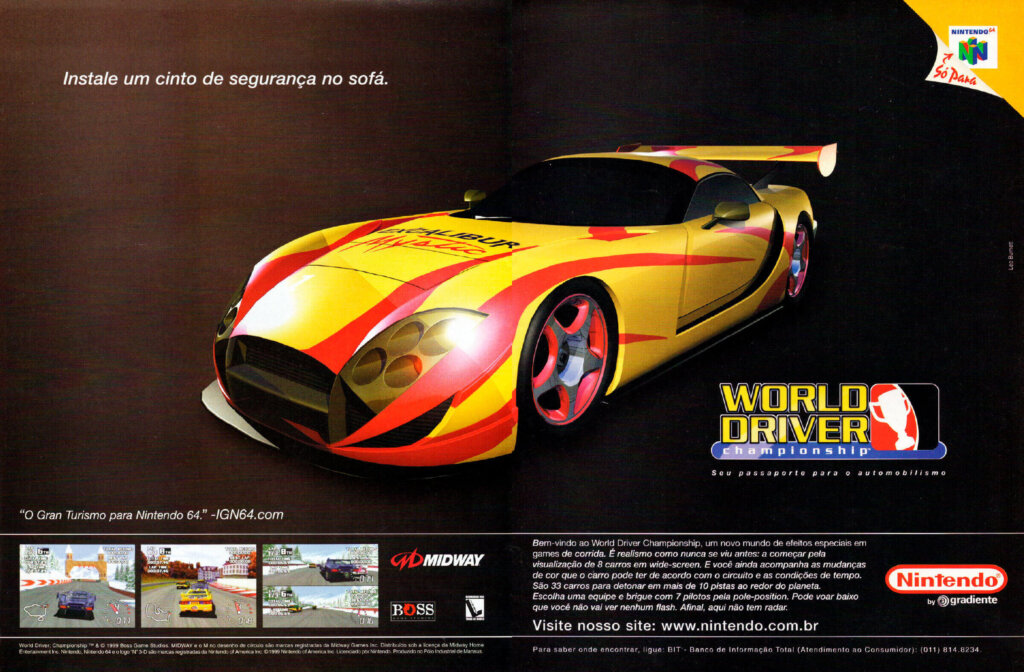 Propaganda World Driver Championship - Nintendo World 12 - 1999