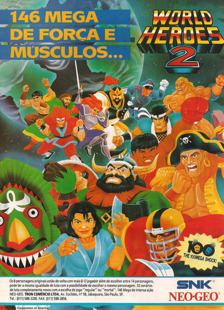 Propaganda World Heroes 2 - VideoGame 28 - 1993