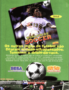 Propaganda Worldwide Soccer - Revista do CD-Rom 29 - 1997