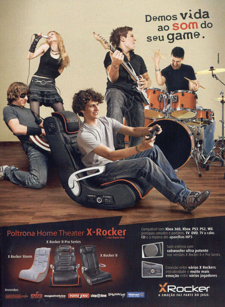 Propaganda X-Rocker - Dicas & Truques para PlayStation 135 - 2010
