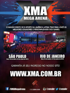 Propaganda XMA Mega Arena - Revista Oficial do Brasil 203 - 2015