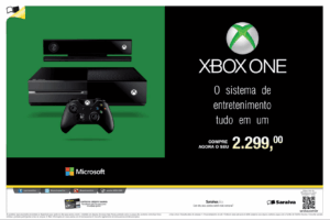 Propaganda Xbox One (Saraiva) - Revista Oficial Xbox 89 - 2014
