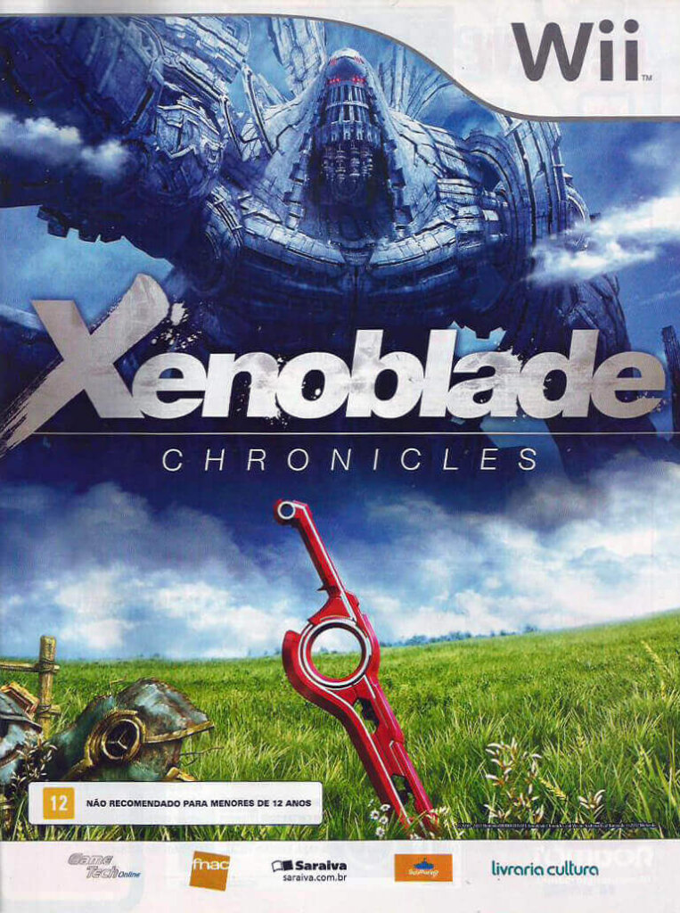 Propaganda Xenoblade Chronicles - Nintendo World 157 - 2012