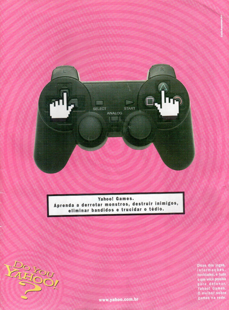 Propaganda Yahoo! Games - Dicas & Truques para PlayStation 07 - 1999
