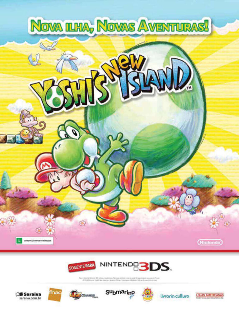 Propaganda Yoshi's New Island - Nintendo World 182 - 2014