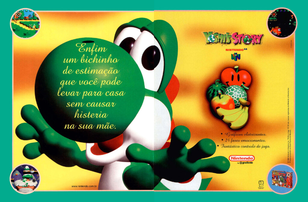 Propaganda Yoshi's Story - SuperGamePower 49 - 1998