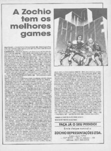 Propaganda Zochio - Micro Sistemas 91 - 1989