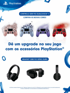 Propaganda Acessórios PlayStation - PlayStation 264 - 2020