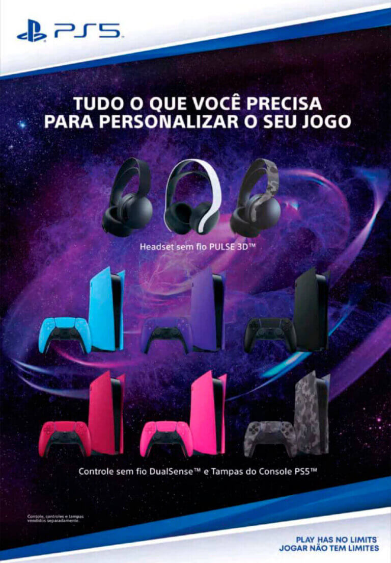 Propaganda Acessórios - Revista PlayStation 303 - 2023