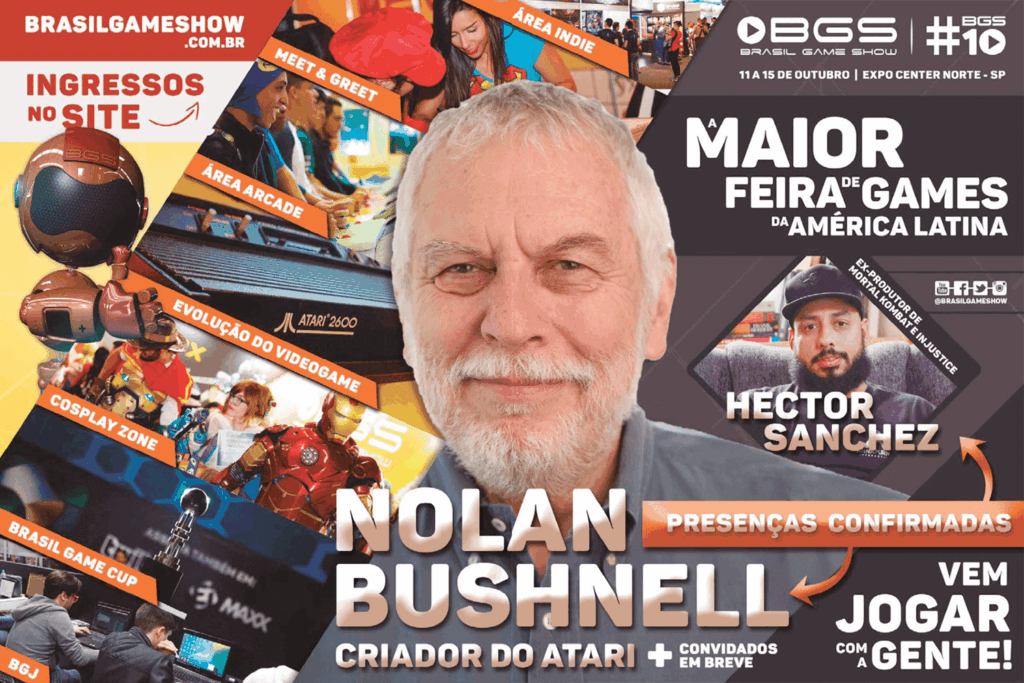 Propaganda Brasil Game Show - Game Informer 11 - 2017
