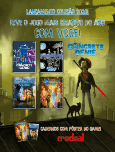 Propaganda Cadernos Concrete Genie (Credeal) - PlayStation 263 - 2019