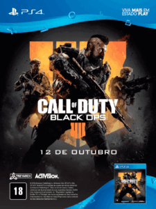 Propaganda Call of Duty Black Ops 4 - PlayStation 250 - 2018