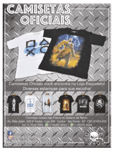 Propaganda Camisetas Oficiais Loja Esqueleto - PlayStation 231 - 2017