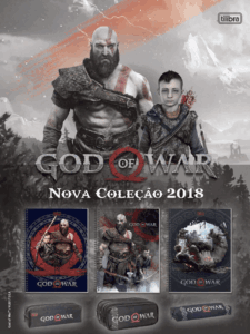 Propaganda Coleção God Of War Tilibra - PlayStation 240 - 2018