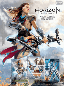 Propaganda Coleção Horizon Zero Dawn Tilibra - PlayStation 255 - 2019