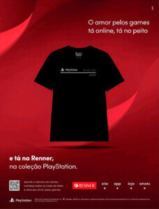 Propaganda Coleção Renner - Revista PlayStation 287 - 2021