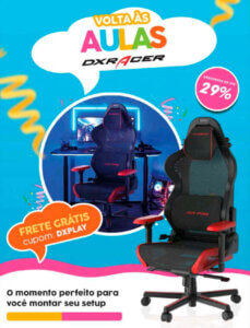 Propaganda DXRacer - Revista PlayStation 300 - 2023