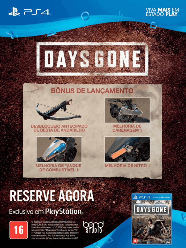 Propaganda Days Gone - PlayStation 254 - 2019