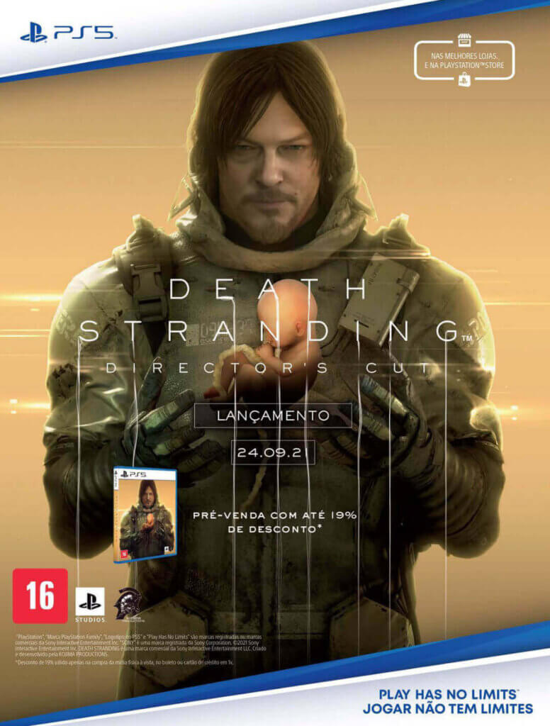 Propaganda Death Stranding Director's Cut - PlayStation 284 - 2021