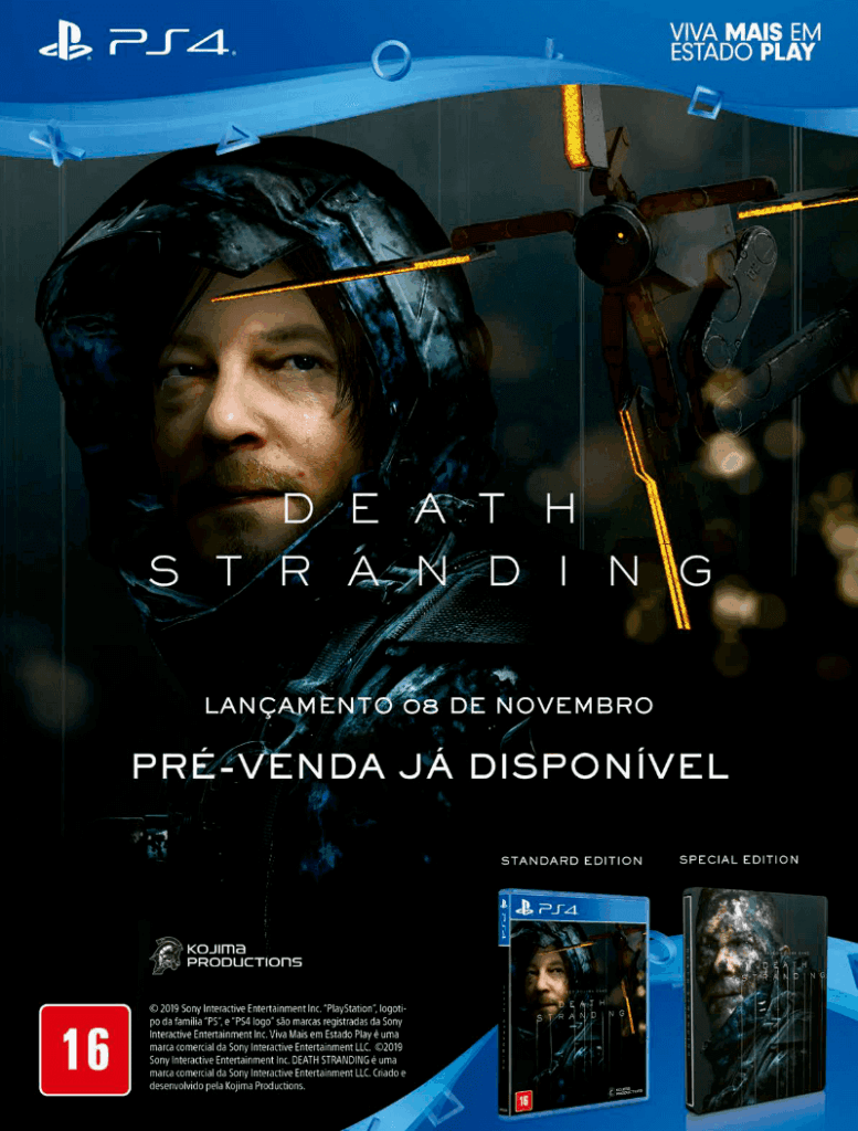 Propaganda Death Stranding - PlayStation 261 - 2019