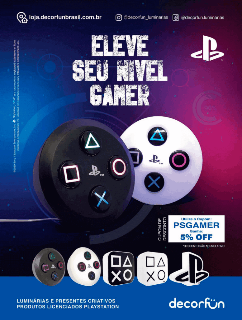 Propaganda Decorfun - Revista PlayStation 268 - 2020