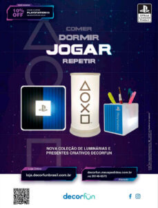 Propaganda Decorfun - Revista PlayStation 286 - 2021