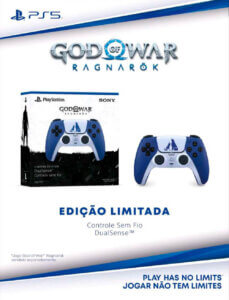 Propaganda DualSense God of War Ragnarok - Revista PlayStation 298 - 2022