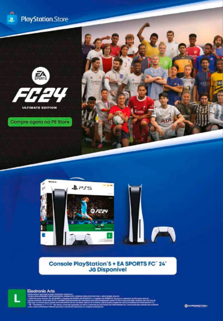 Propaganda FC 24 - Revista PlayStation 305 - 2023