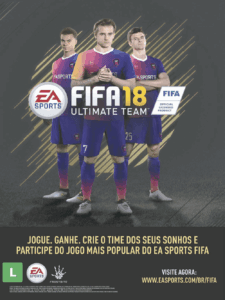 Propaganda FIFA 18 Ultimate Team - Revista Oficial Xbox 138 - 2017