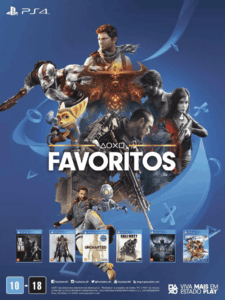 Propaganda Favoritos - PlayStation 233 - 2017