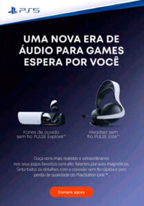 Propaganda Fones de ouvido e Headset - Revista PlayStation 309 - 2024