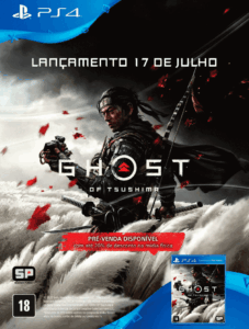 Propaganda Ghost of Tsushima - PlayStation 269 - 2020