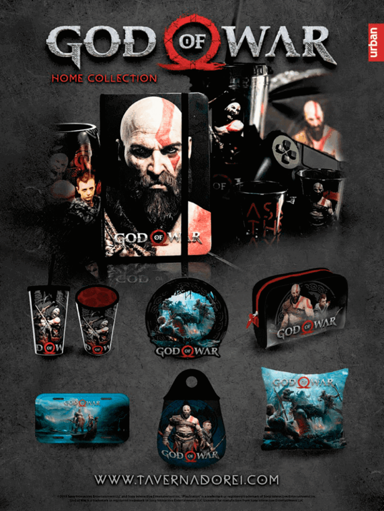Propaganda God of War Home Collection (Taverna do Rei) - PlayStation 257 - 2019