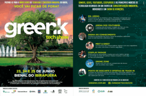 Propaganda Greenk Tech Show - Mundo dos Super-Heróis 87 - 2017