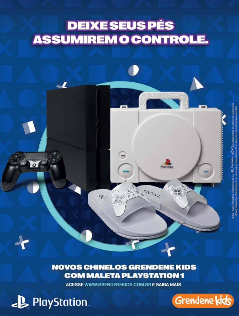 Propaganda Grendene Kids - PlayStation 284 - 2021