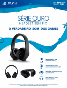 Propaganda Headset Série Ouro - Revista PlayStation 268 - 2020