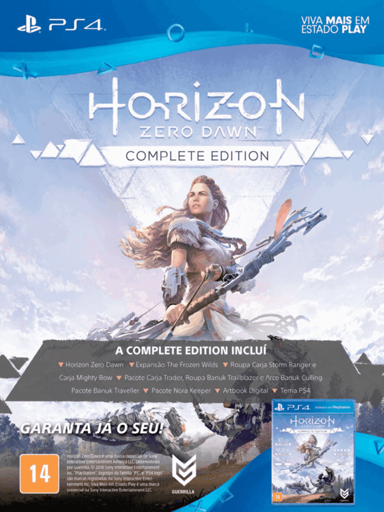 Propaganda Horizon Zero Dawn Complete Edition - PlayStation 254 - 2019