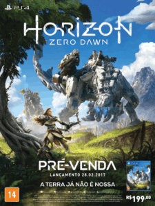 Propaganda Horizon Zero Dawn - PlayStation 228 - 2017