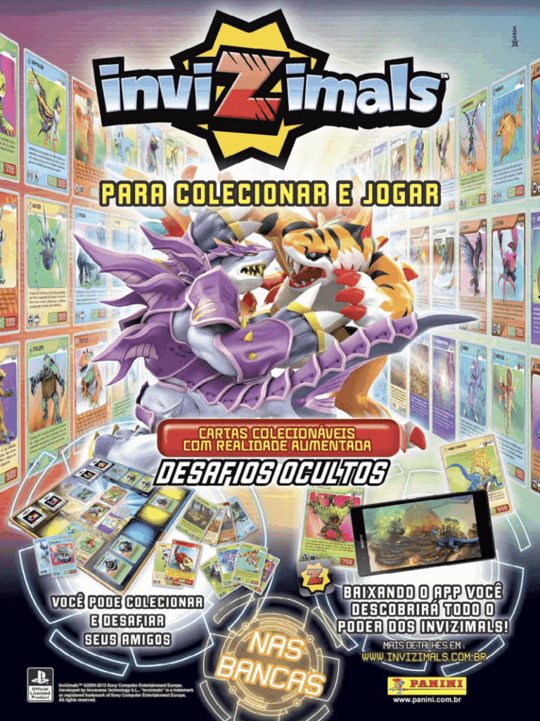 Propaganda Invizimals - PlayStation 235 - 2017