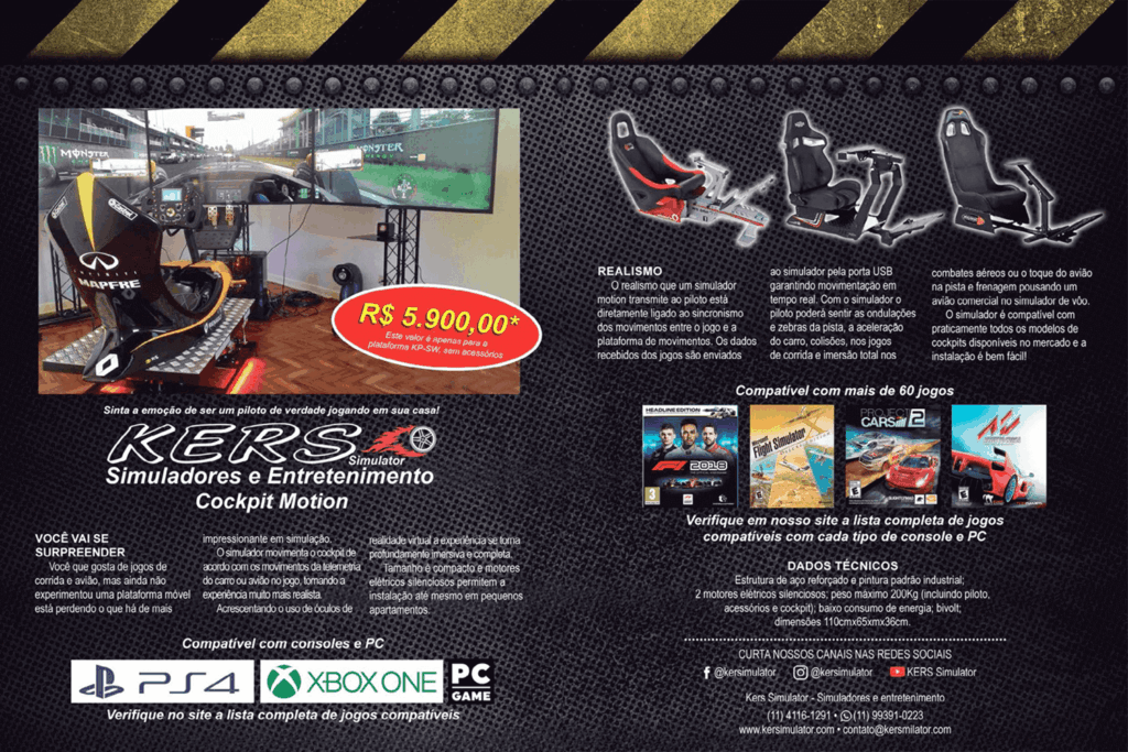 Propaganda KERS Simulator - PlayStation 254 - 2019
