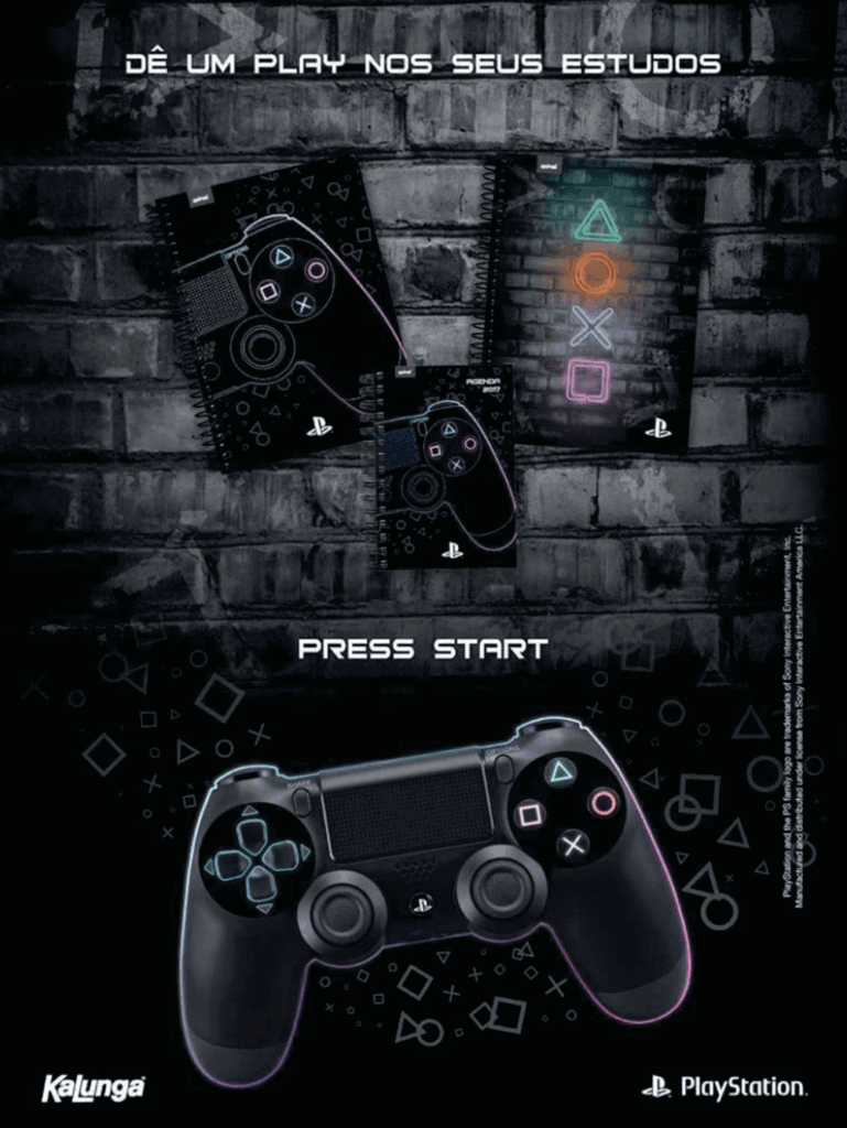Propaganda Kalunga - Revista Oficial Xbox 128 - 2017