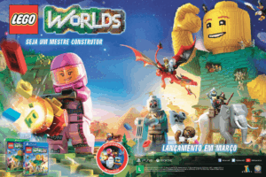 Propaganda LEGO Worlds - Game Informer 07 - 2017
