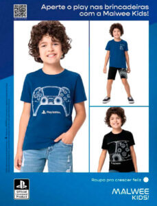 Propaganda Malwee Kids - Revista PlayStation 298 - 2022