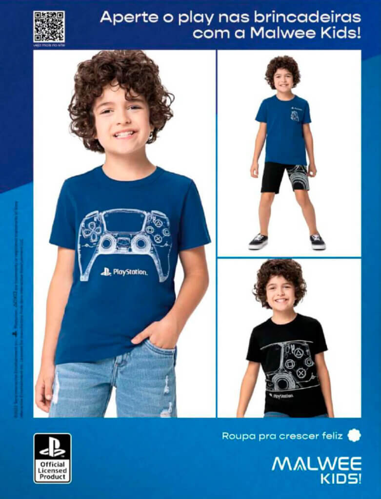 Propaganda Malwee Kids - Revista PlayStation 298 - 2022