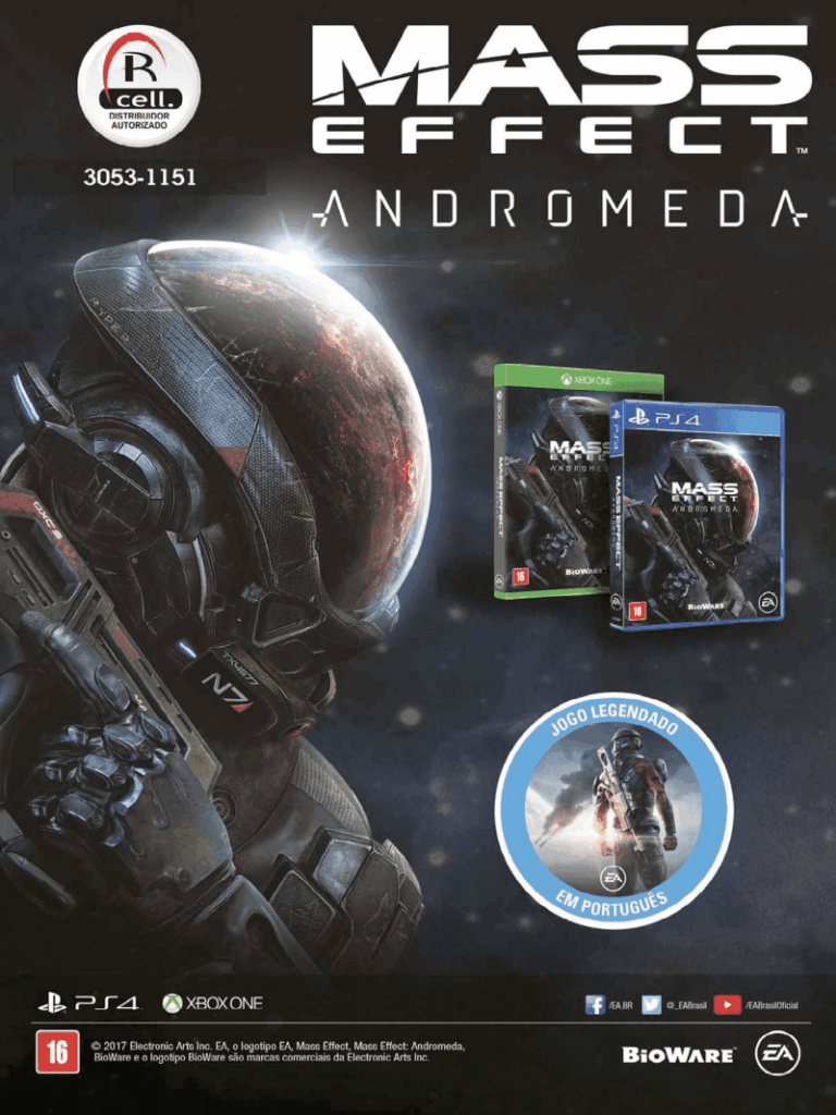 Propaganda Mass Effect Andromeda - PlayStation 230 - 2017