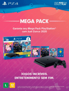 Propaganda Mega Pack com Just Dance 2020 - Revista PlayStation 268 - 2020