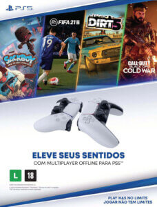 Propaganda Multiplayer Offline para PS5 - PlayStation 279 - 2021