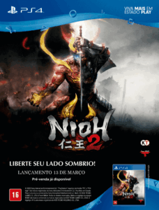 Propaganda Nioh 2 - PlayStation 265 - 2020