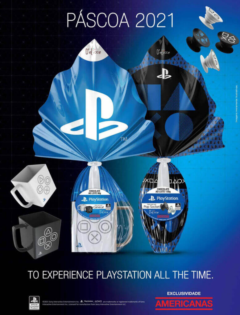 Propaganda Ovos PlayStation 2021 (Americanas) - PlayStation 278 - 2021